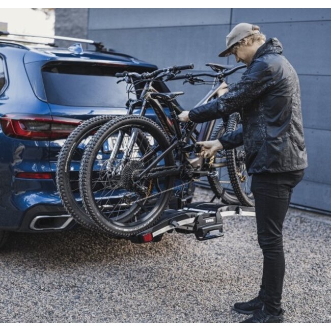 Thule EasyFold XT porte-vélos sur attelage pour 2 vélo noir