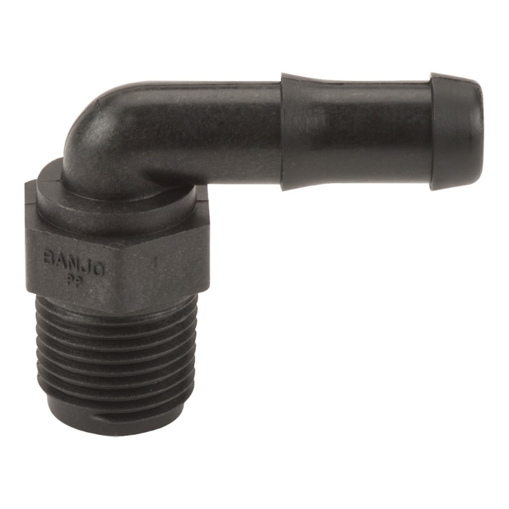 Elbow | 1/2" MALE NPT X 1/2" HOSE BARB 90 ELBOW