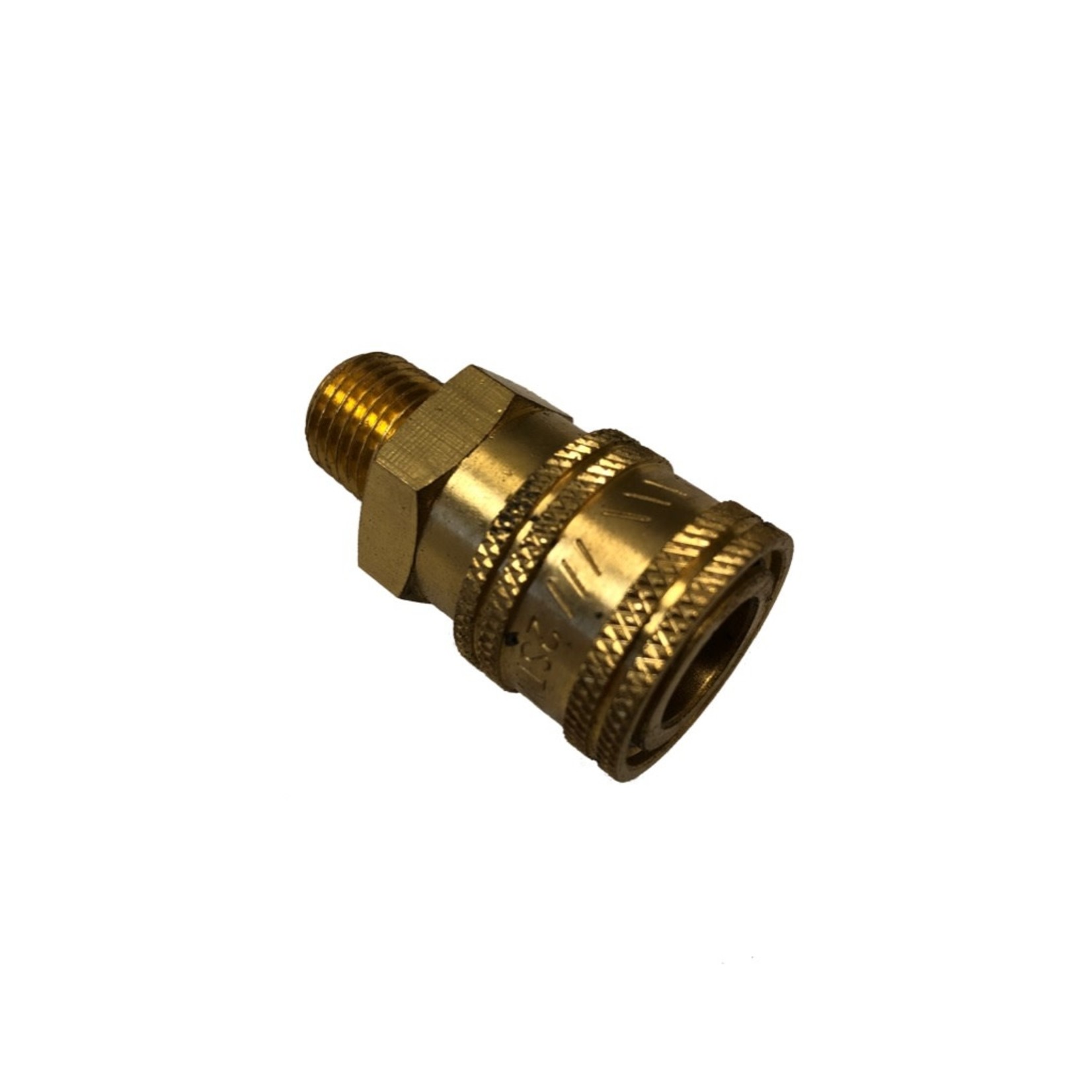 QC Brass 1/4 MPT | Socket