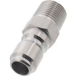QC Stainless Steel 1/4 MPT | Plug