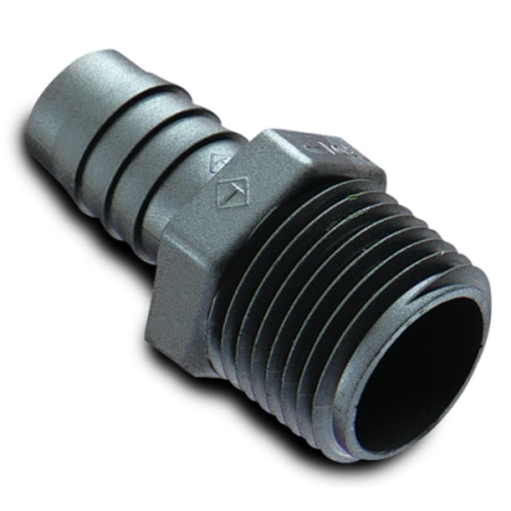 Hose Barb | 1/4" MPT X 3/8" Barbed