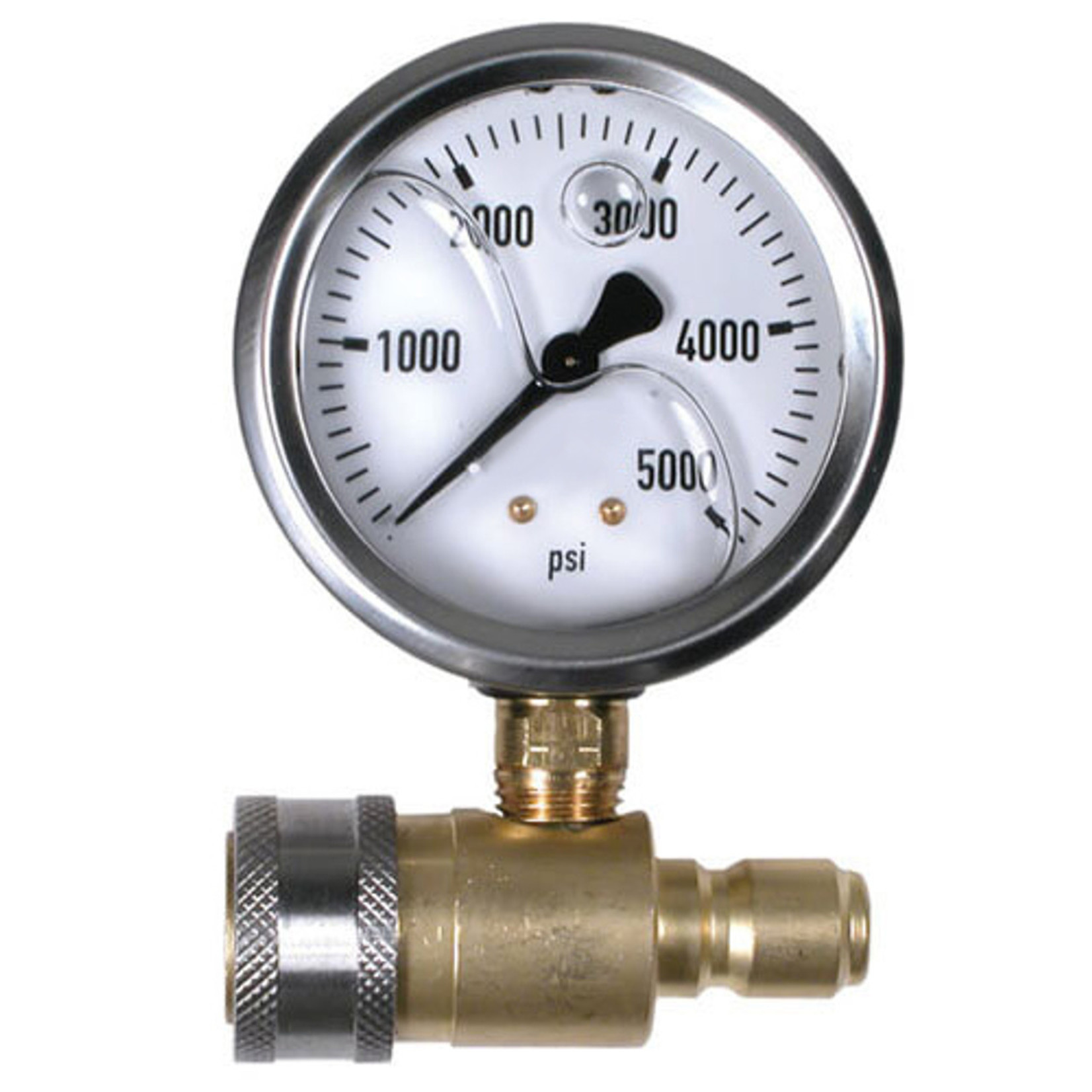 5000 PSI Pressure Gauge