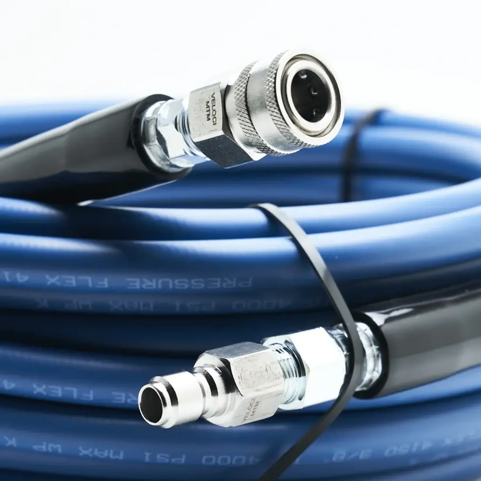 HP Hose | 100' x 3/8" Blue | 1 Wire (4k PSI)
