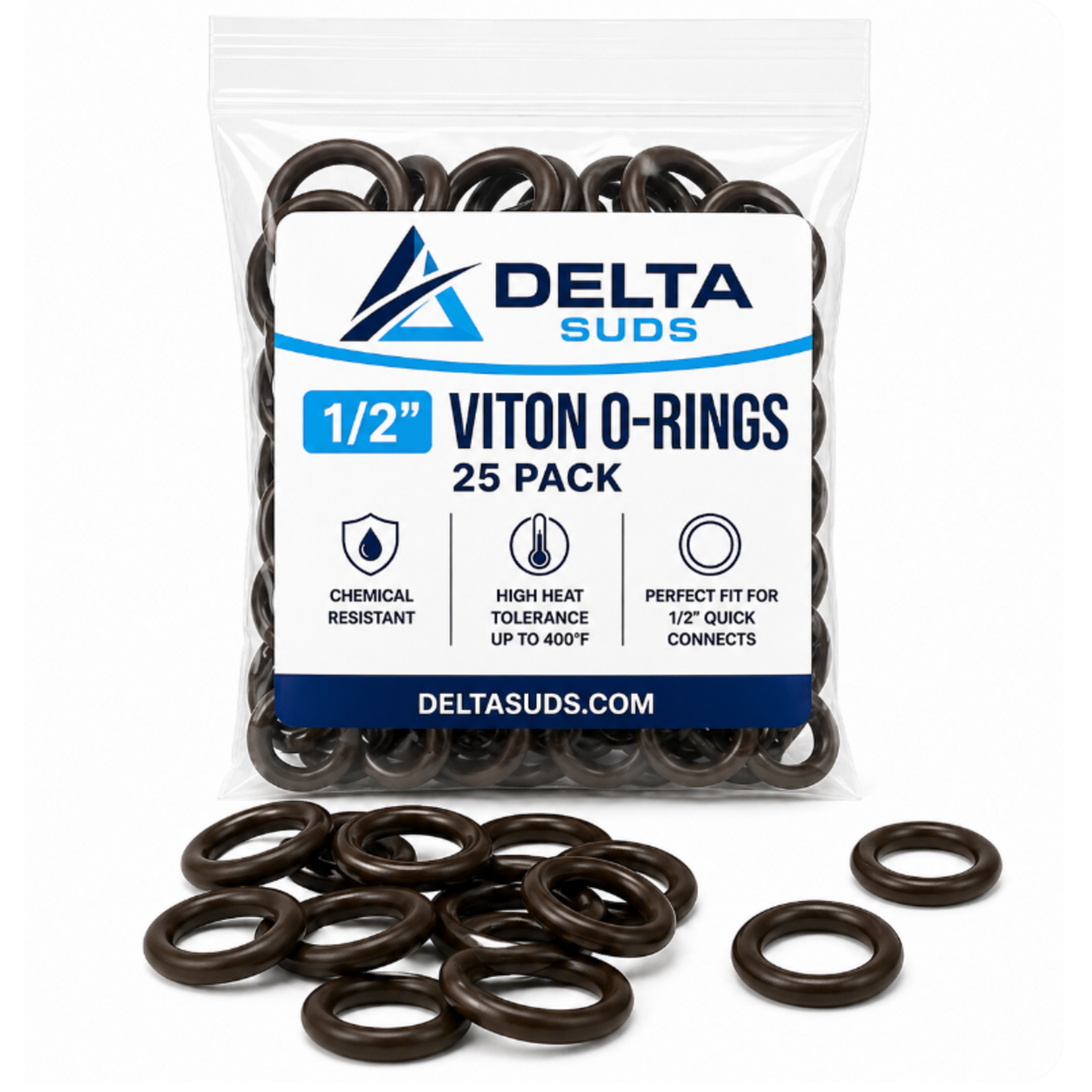 O-Ring | Viton 25pk | 1/2"