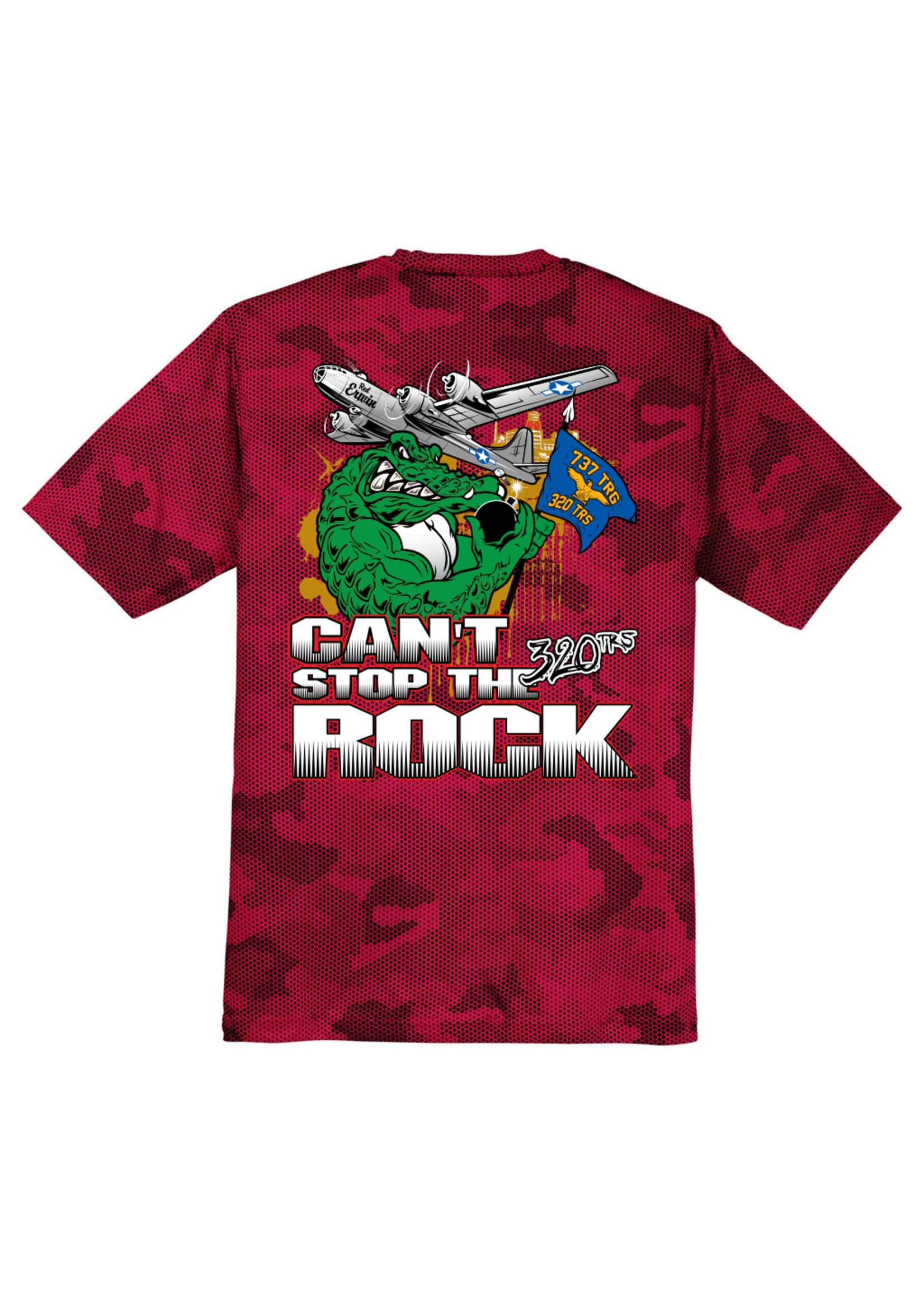 320th Gators Digi Wicking Shirt Red