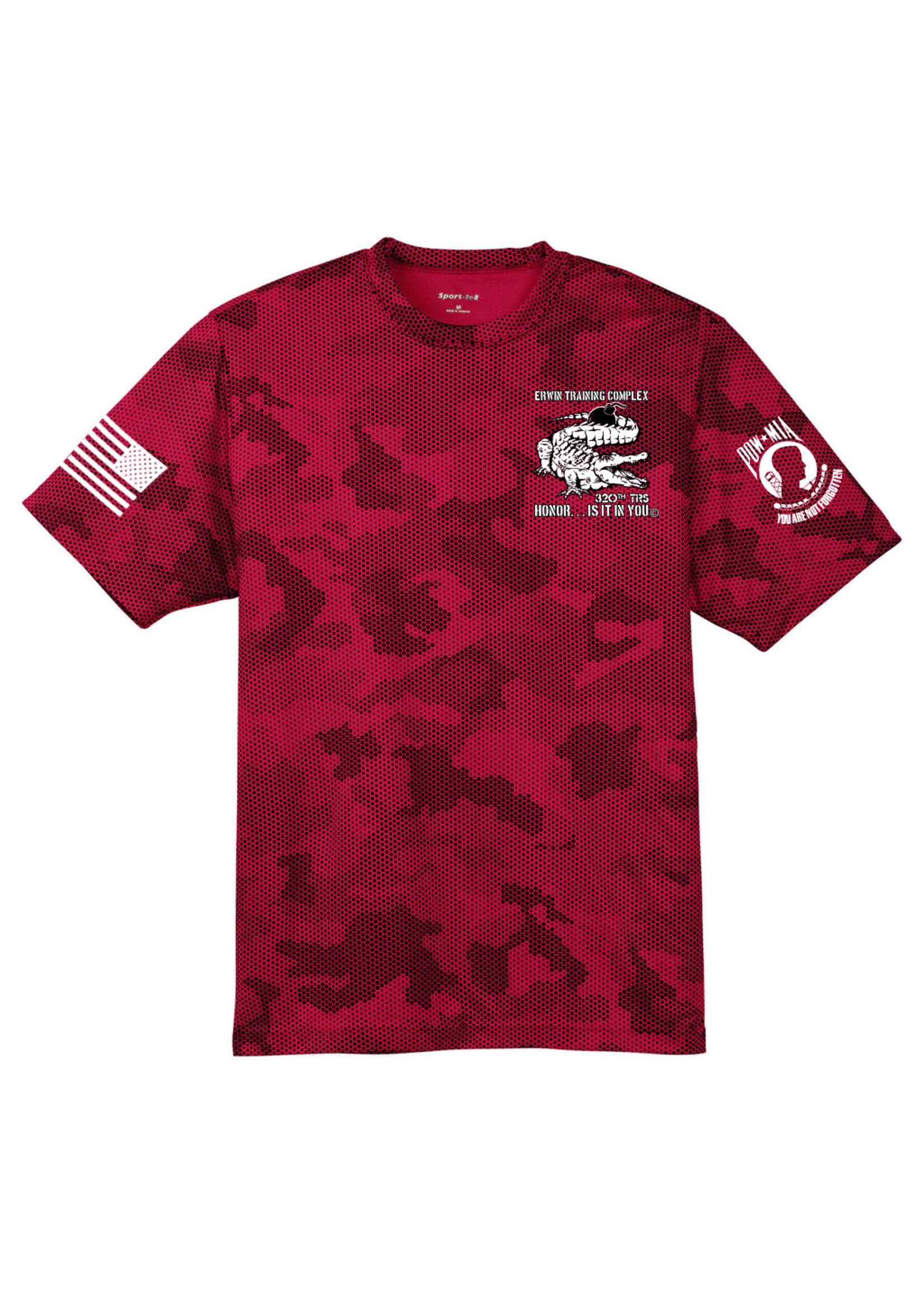 320th Gators Digi Wicking Shirt Red