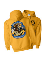 322nd Eagles Cotton Hoodie - Gold