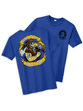 322 Eagles Wicking Shirt - Blue - Lackland Shirt Shop