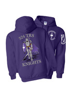 324th Knights Cotton Hoodie