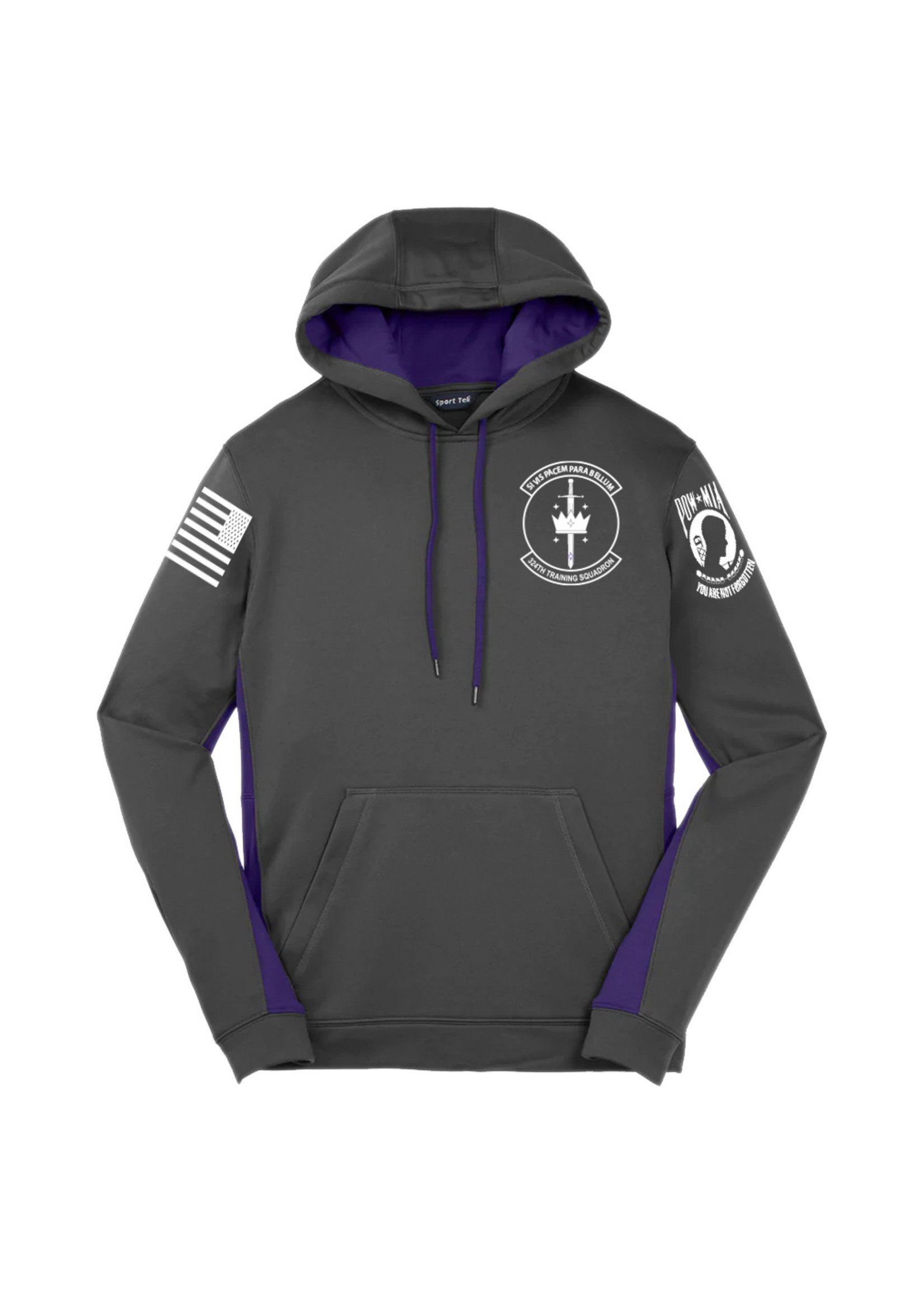 324th Knights Wicking Hoodie