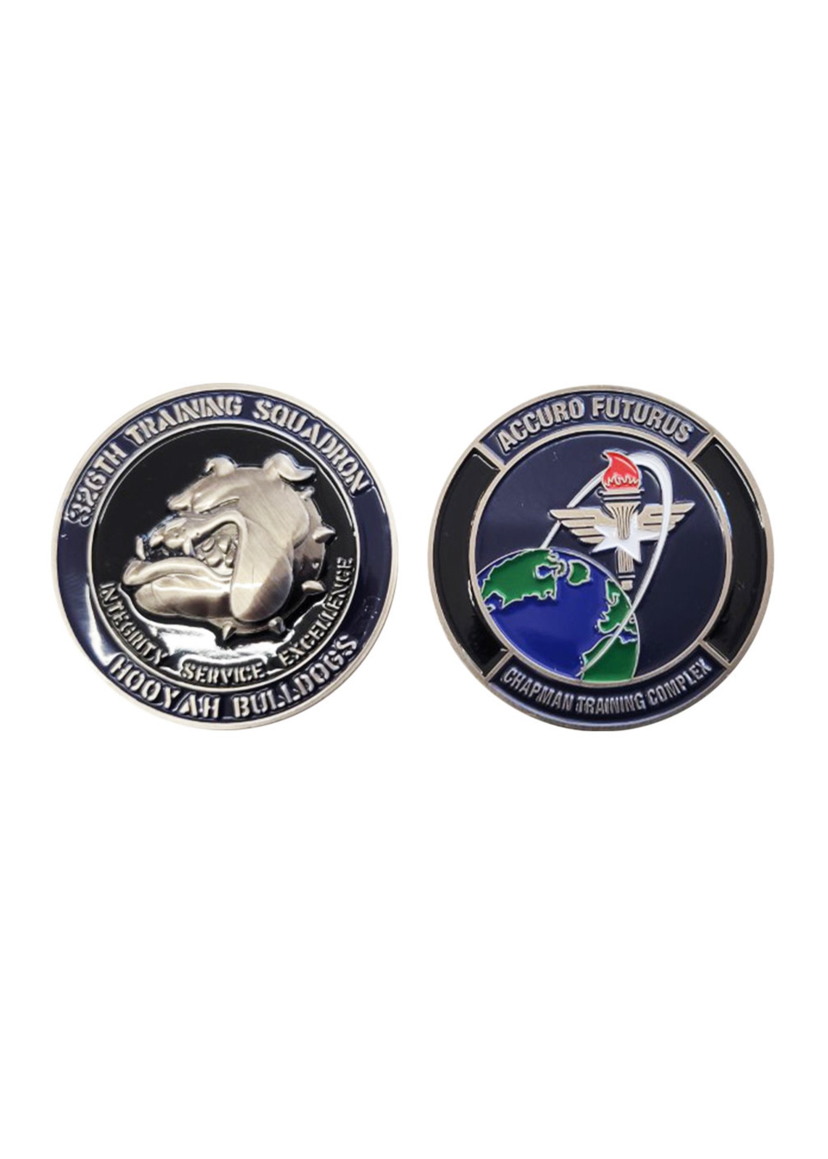 326th Bulldogs Squadron Challenge Coin