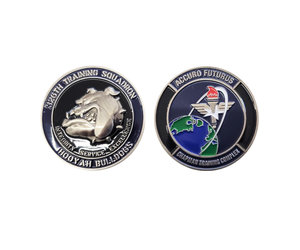 326th Bulldogs Squadron Challenge Coin - Lackland Shirt Shop