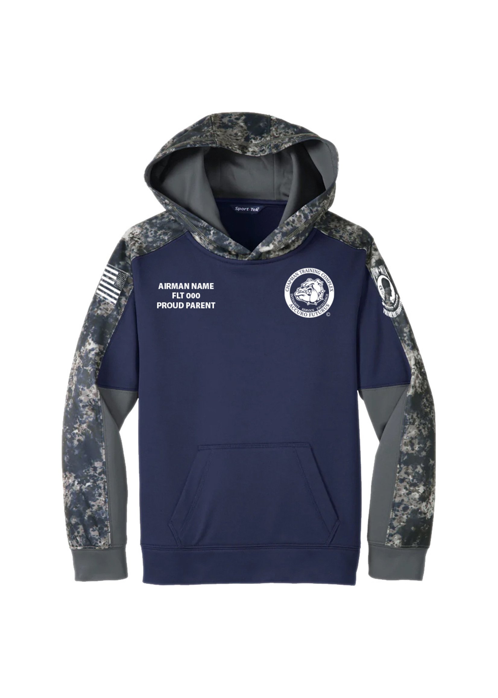 326th Bulldogs Digi Wicking Hoodie