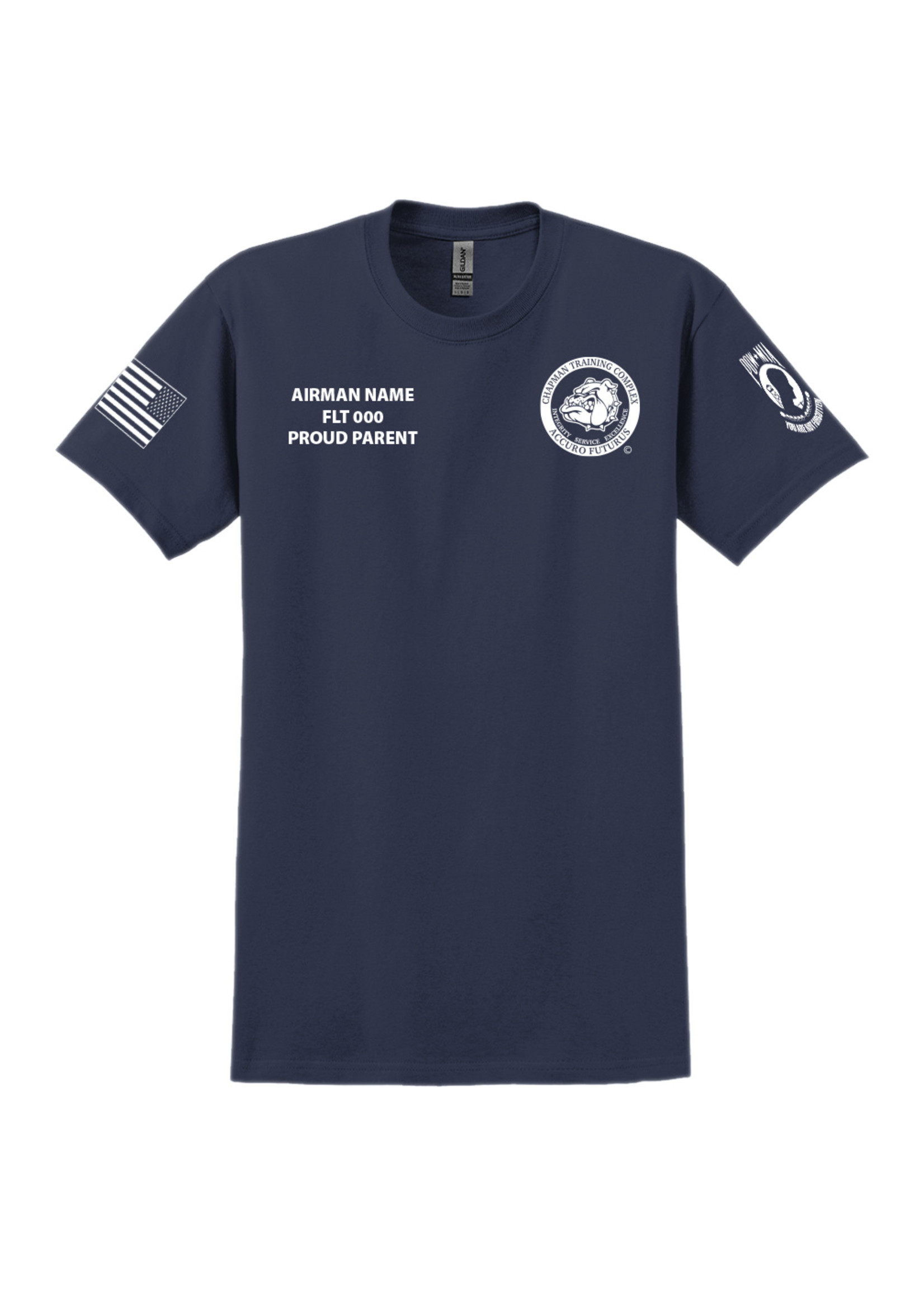 326th Bulldogs Cotton Shirt - Lackland Shirt Shop