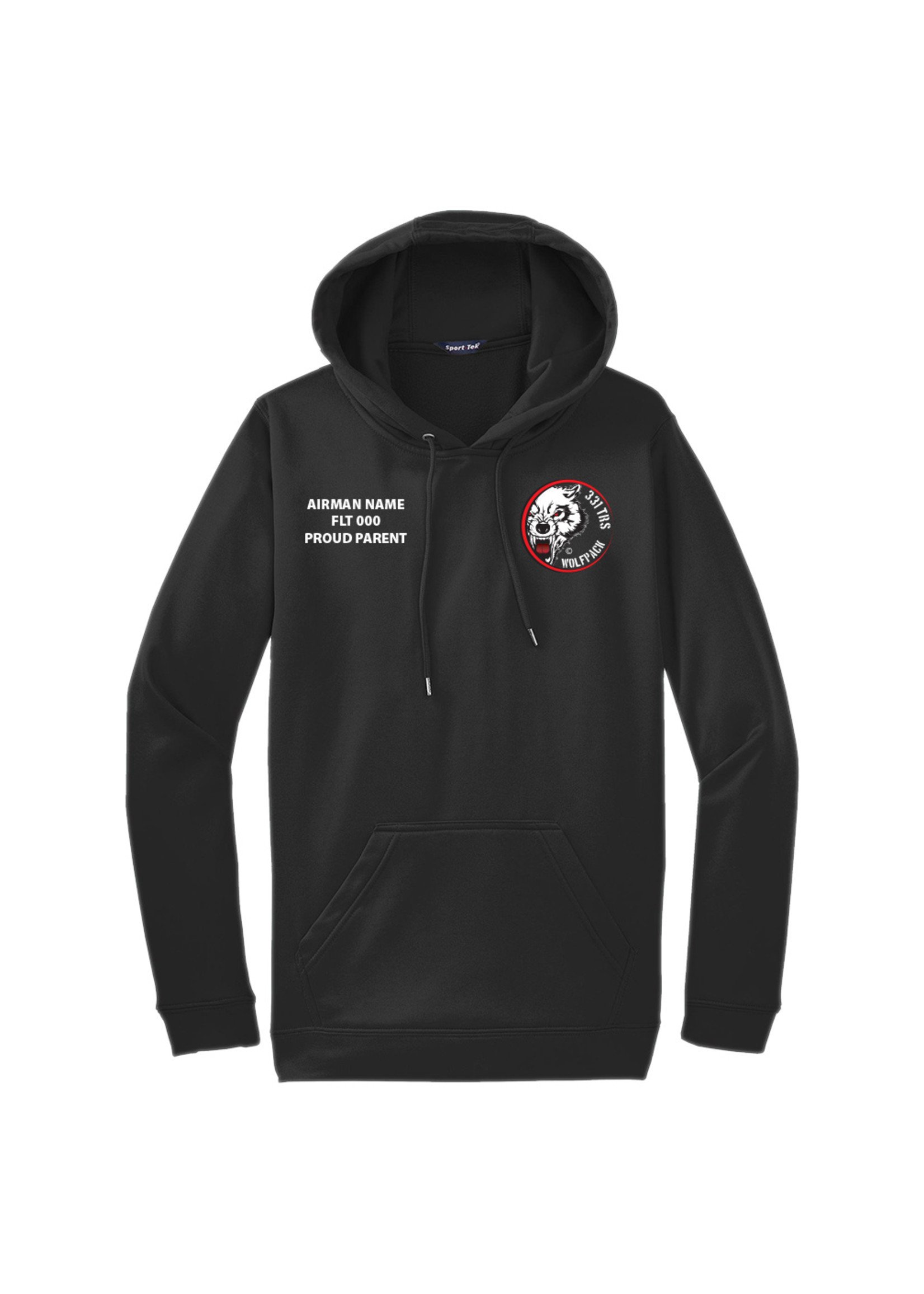 331st Wolfpack Wicking Hoodie - Lackland Shirt Shop