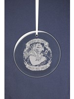 322nd Squadron Glass Ornament