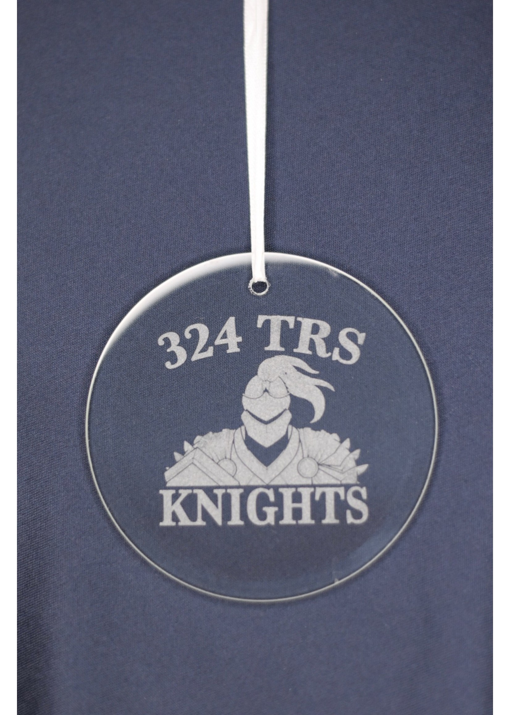 324th Squadron Glass Ornament