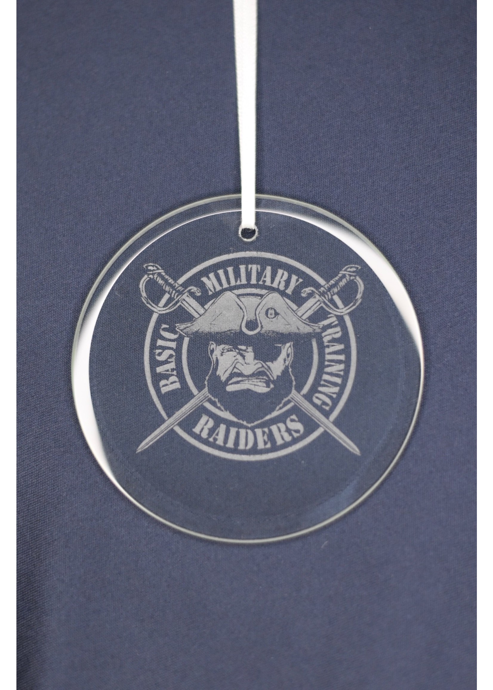 433rd Squadron Glass Ornament