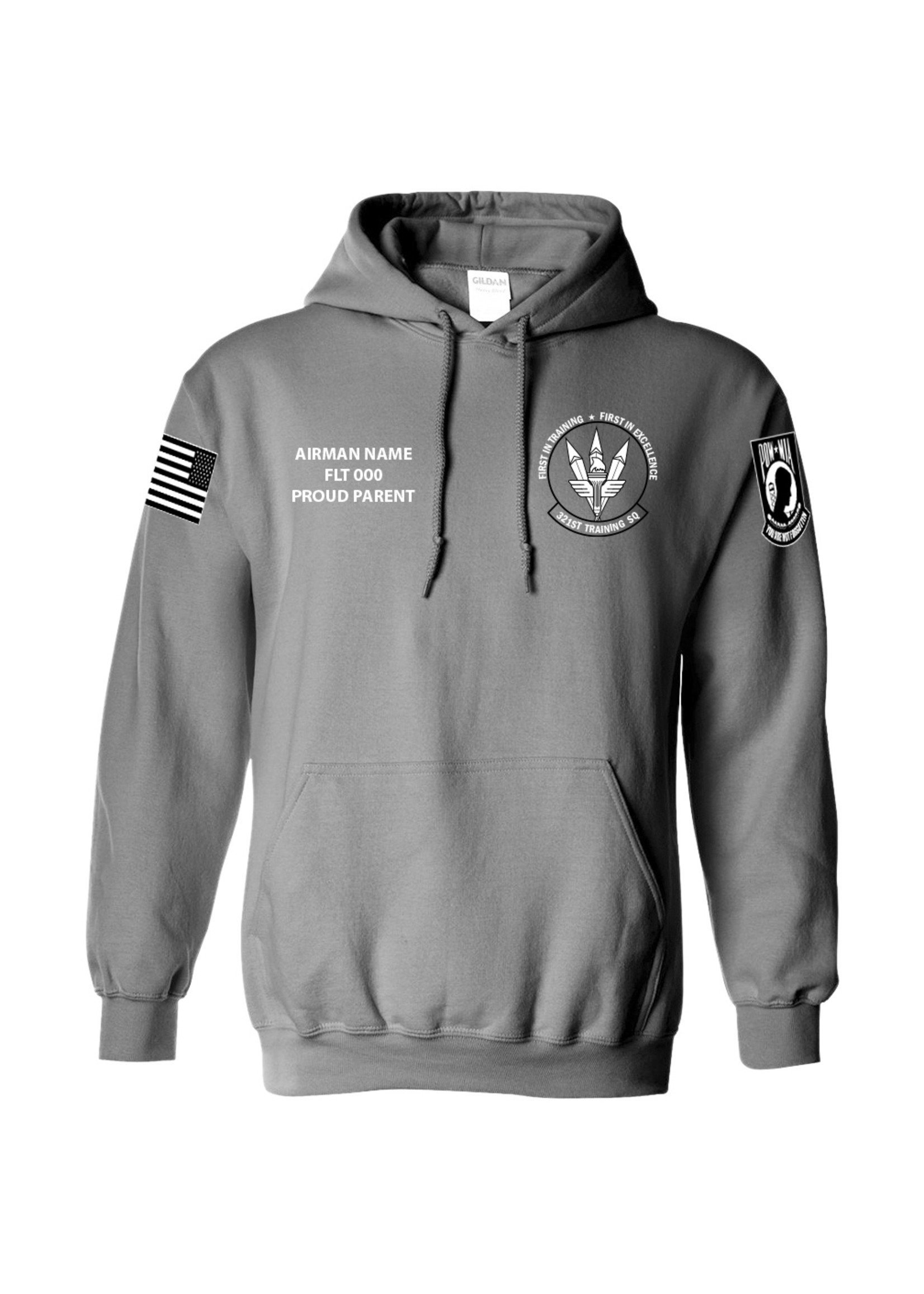 321st Warthogs Hoodie - Lackland Shirt Shop