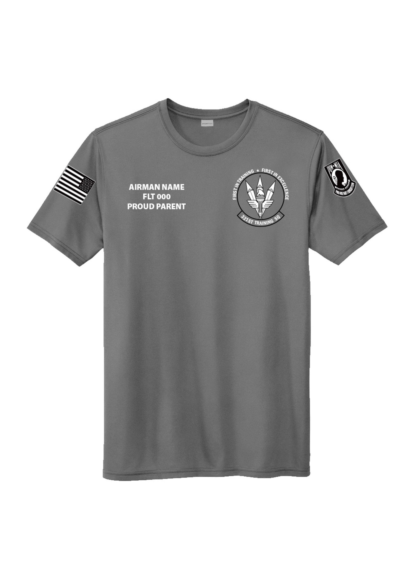 321st Warthogs Wicking Shirt - Lackland Shirt Shop