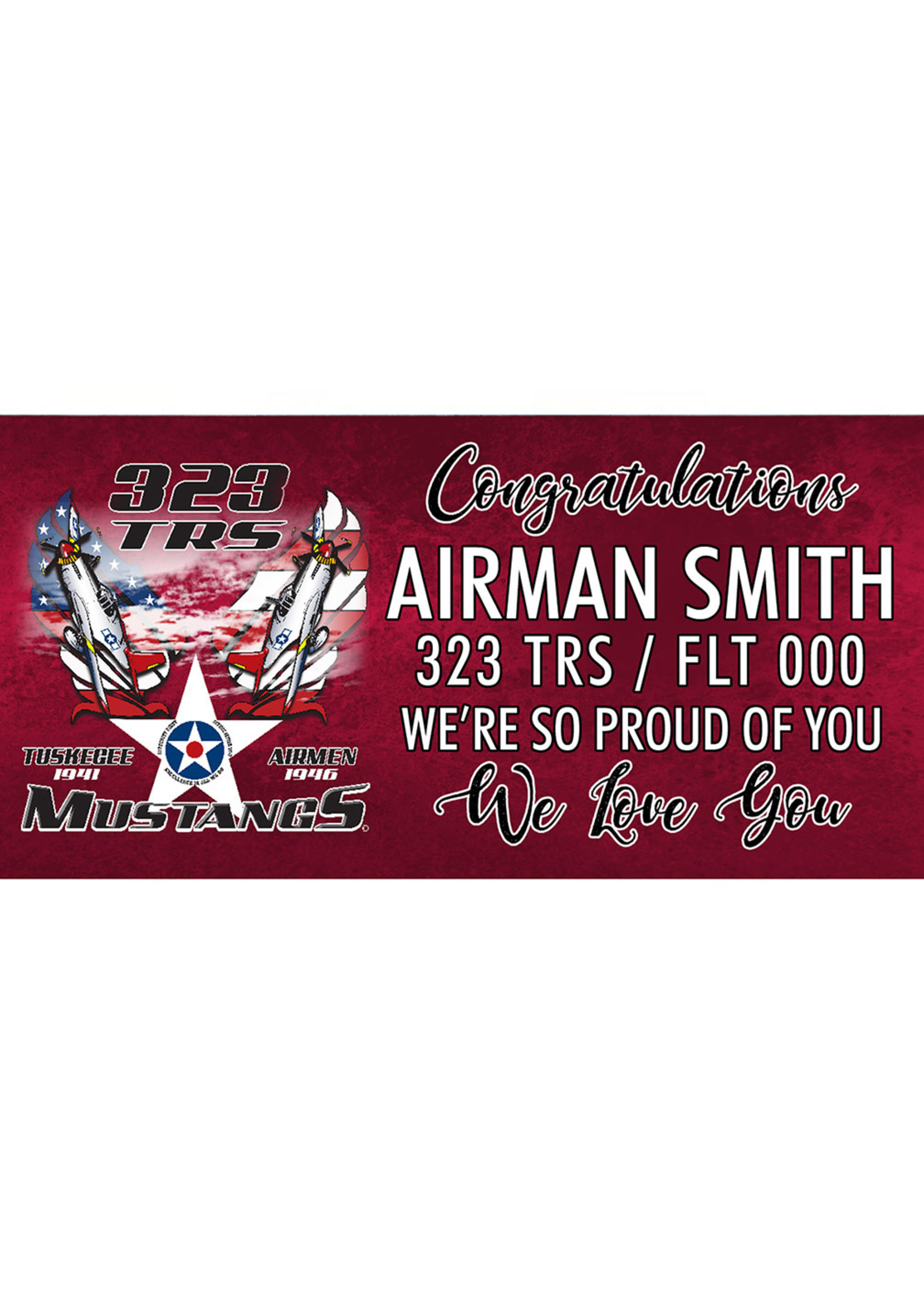 323rd Squadron Banner