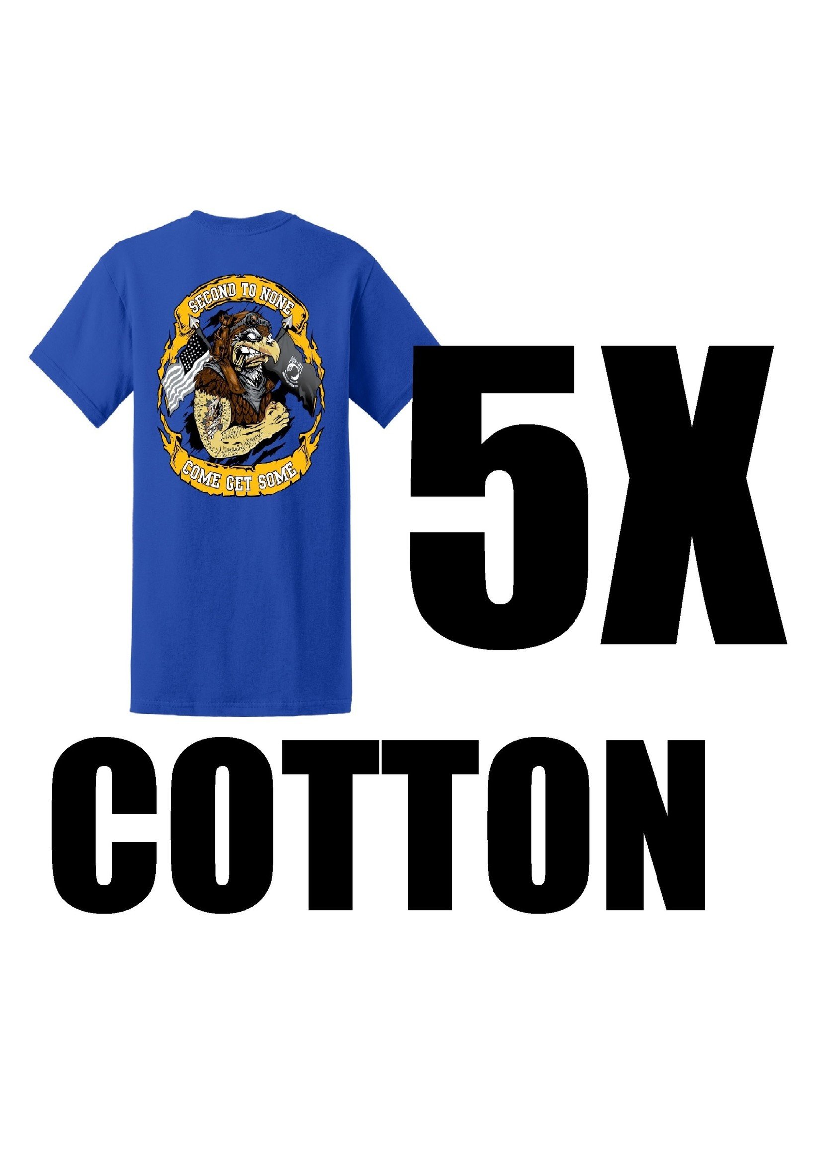 322nd Eagles Cotton Shirt - Blue
