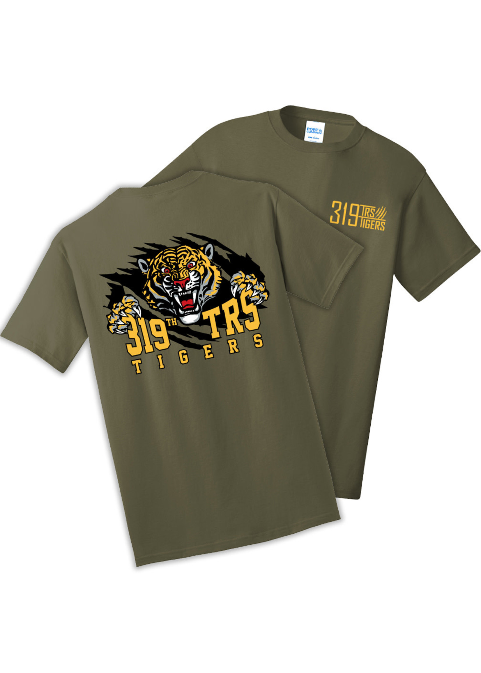 319th Tigers Wicking Shirt