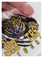 319 TRS- TIGERS CLEAR VINYL DECAL