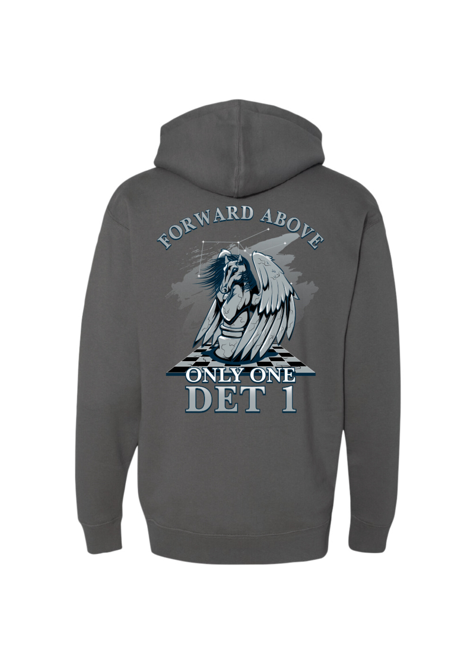 1 DEL DET 3 Cotton Hoodie
