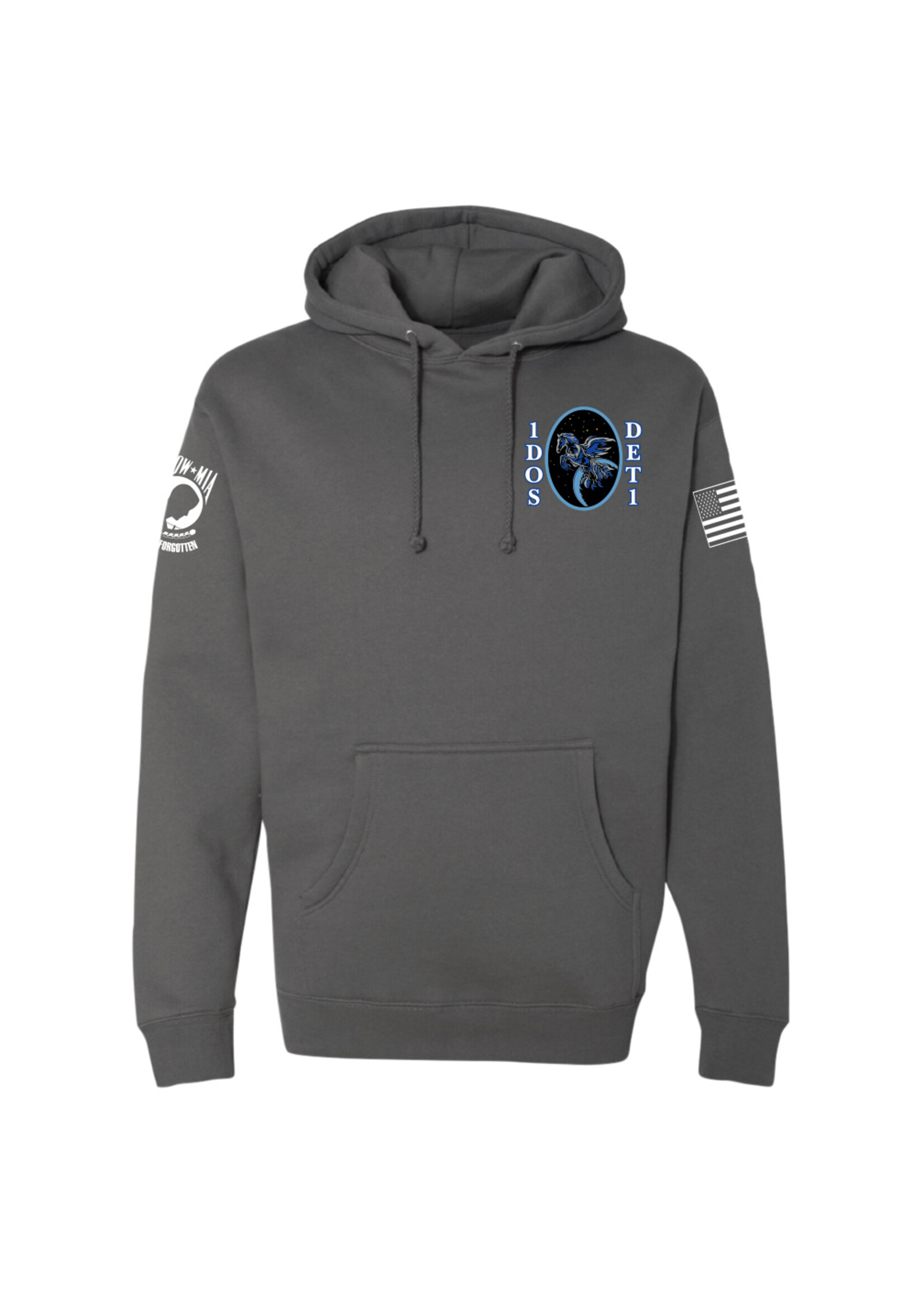 1 DEL DET 3 Cotton Hoodie