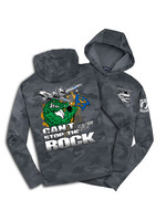 320th Gators  Digi Wicking Hoodie Gray