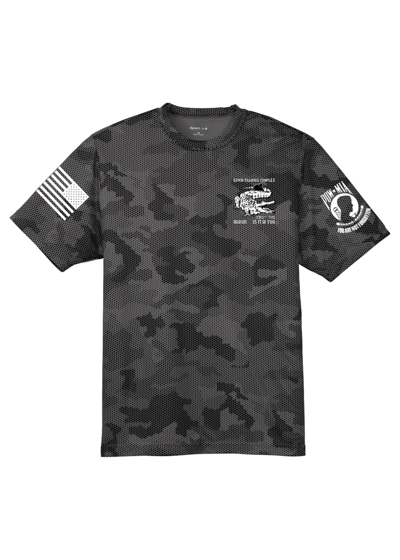 320th Gators Digi Wicking Shirt Gray