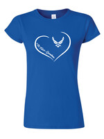 Air Force Grandma Heart