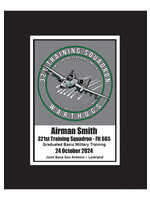 321st Squadron Matted Print