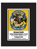 322nd Squadron Matted Print