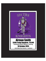 324th Squadron Matted Print