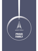 Proud Space Force Family Ornament