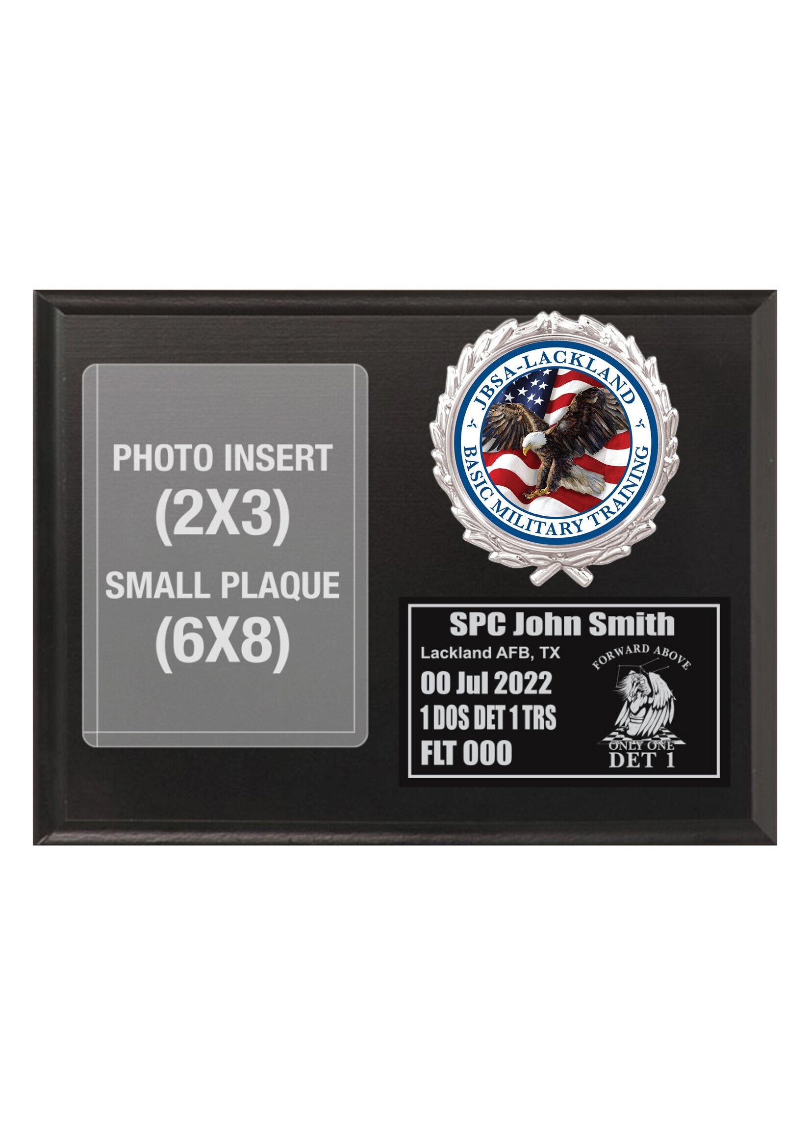 1 DEL DET 3 Graduation Plaque