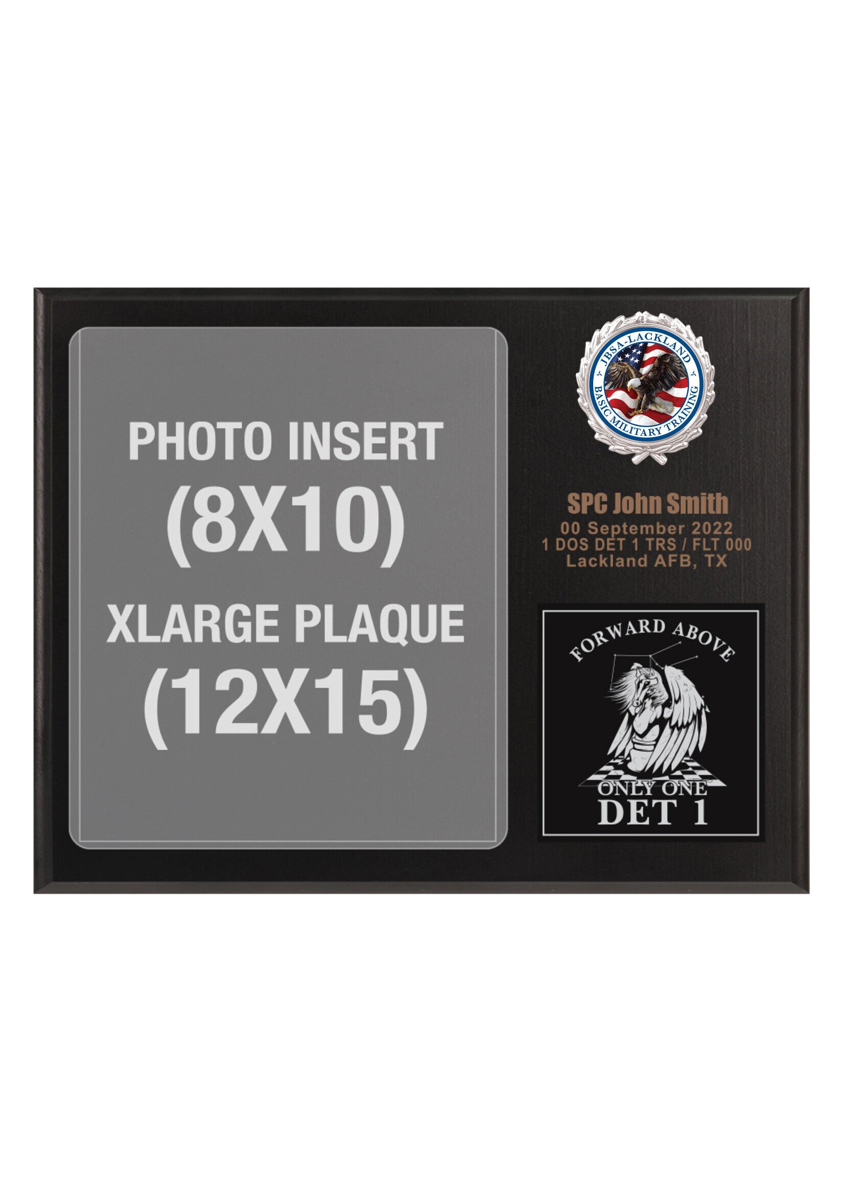 1 DEL DET 3 Graduation Plaque
