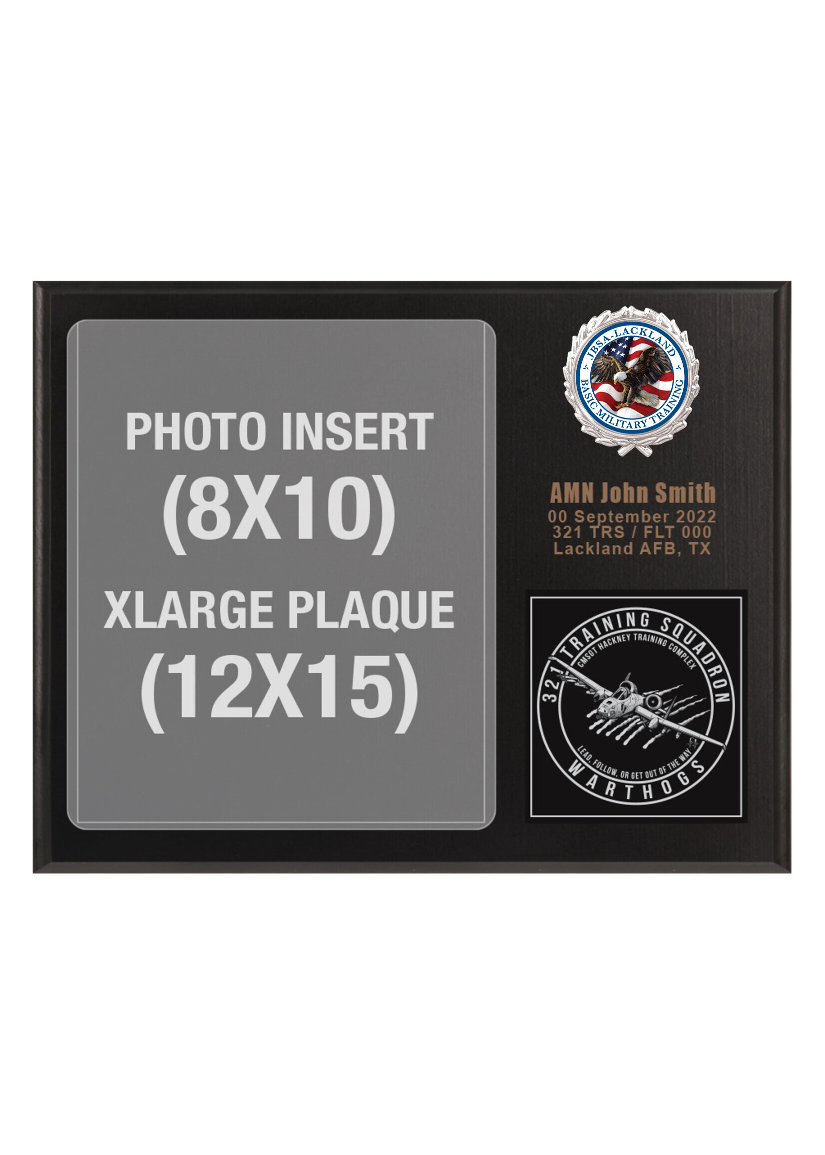 321st TRS Graduation Plaque