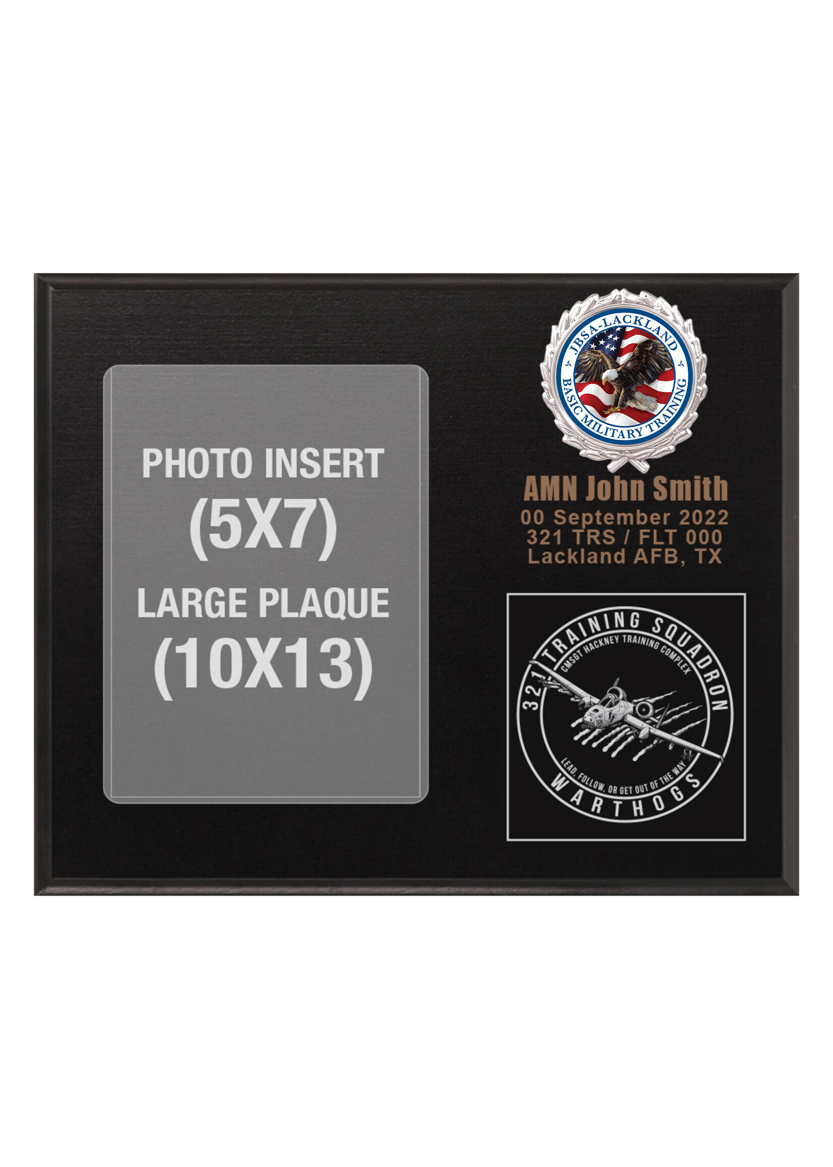 321st TRS Graduation Plaque