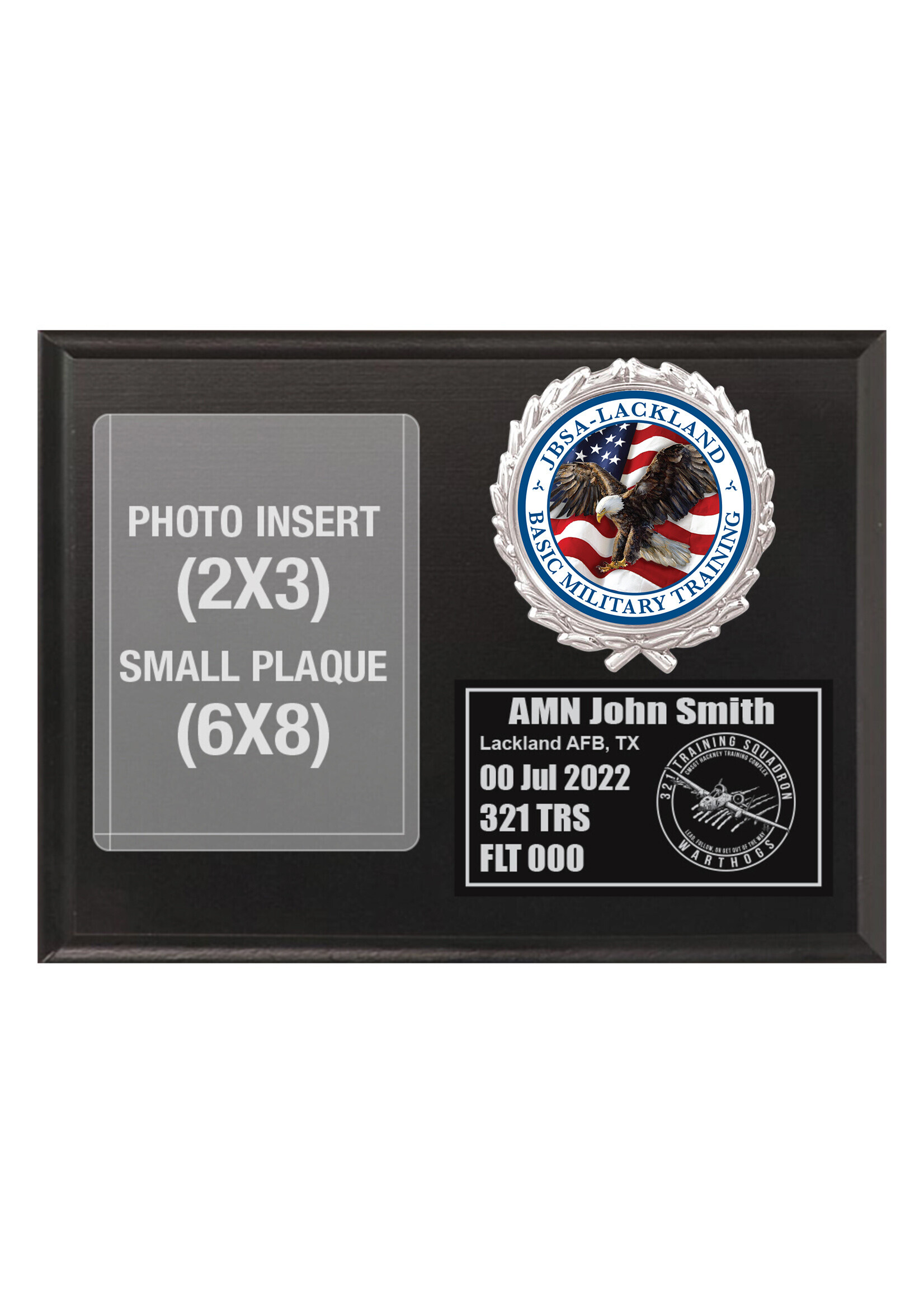 321st TRS Graduation Plaque