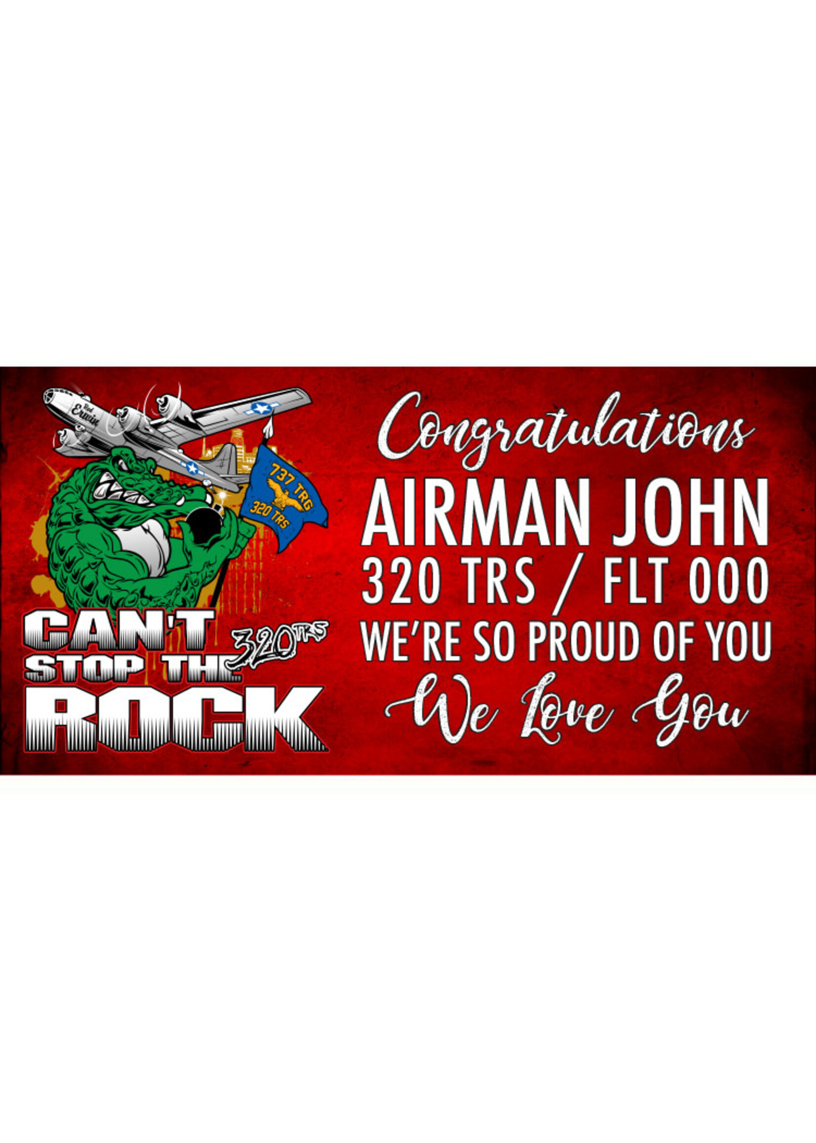 320th Squadron Banner