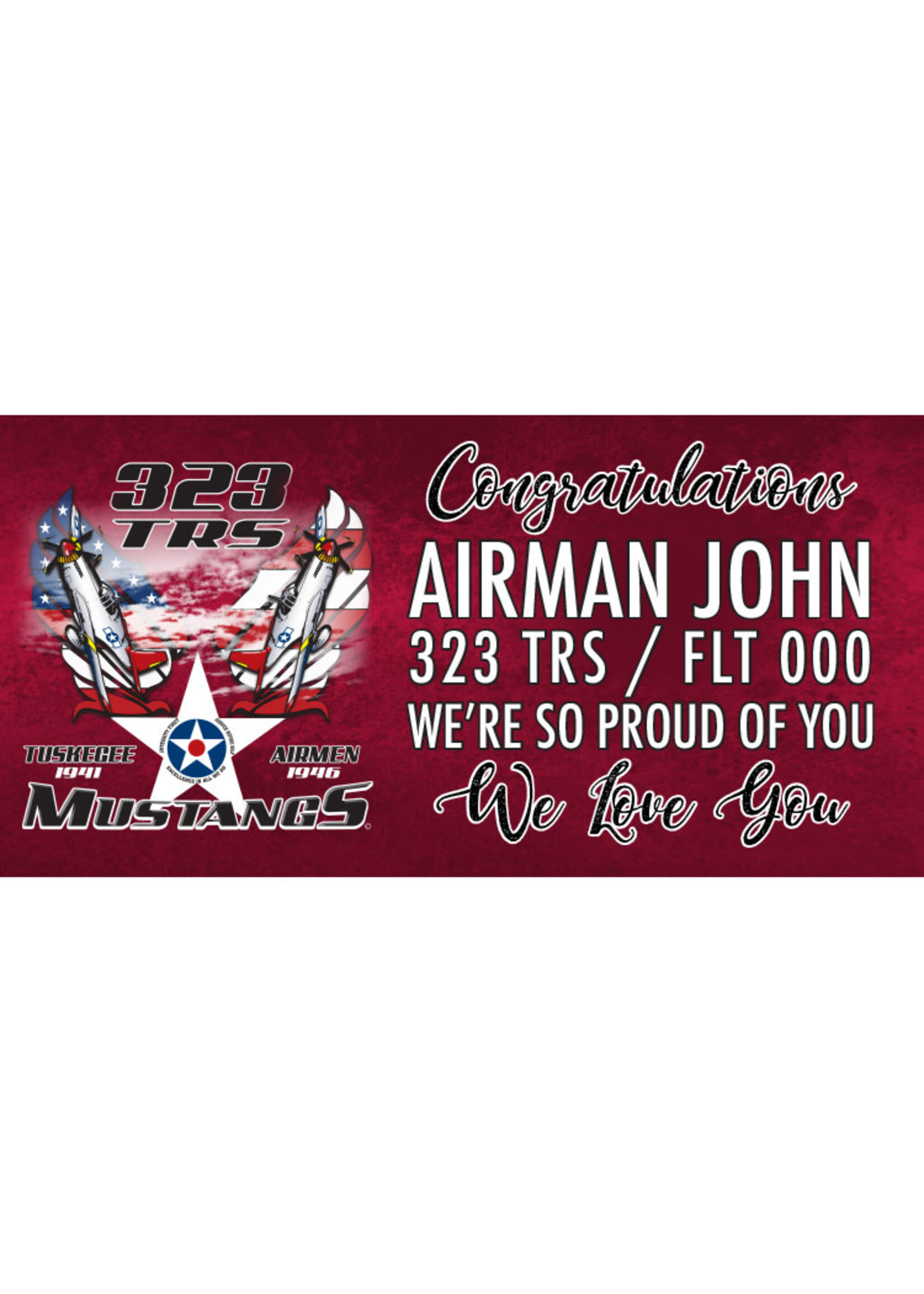 323rd Squadron Banner