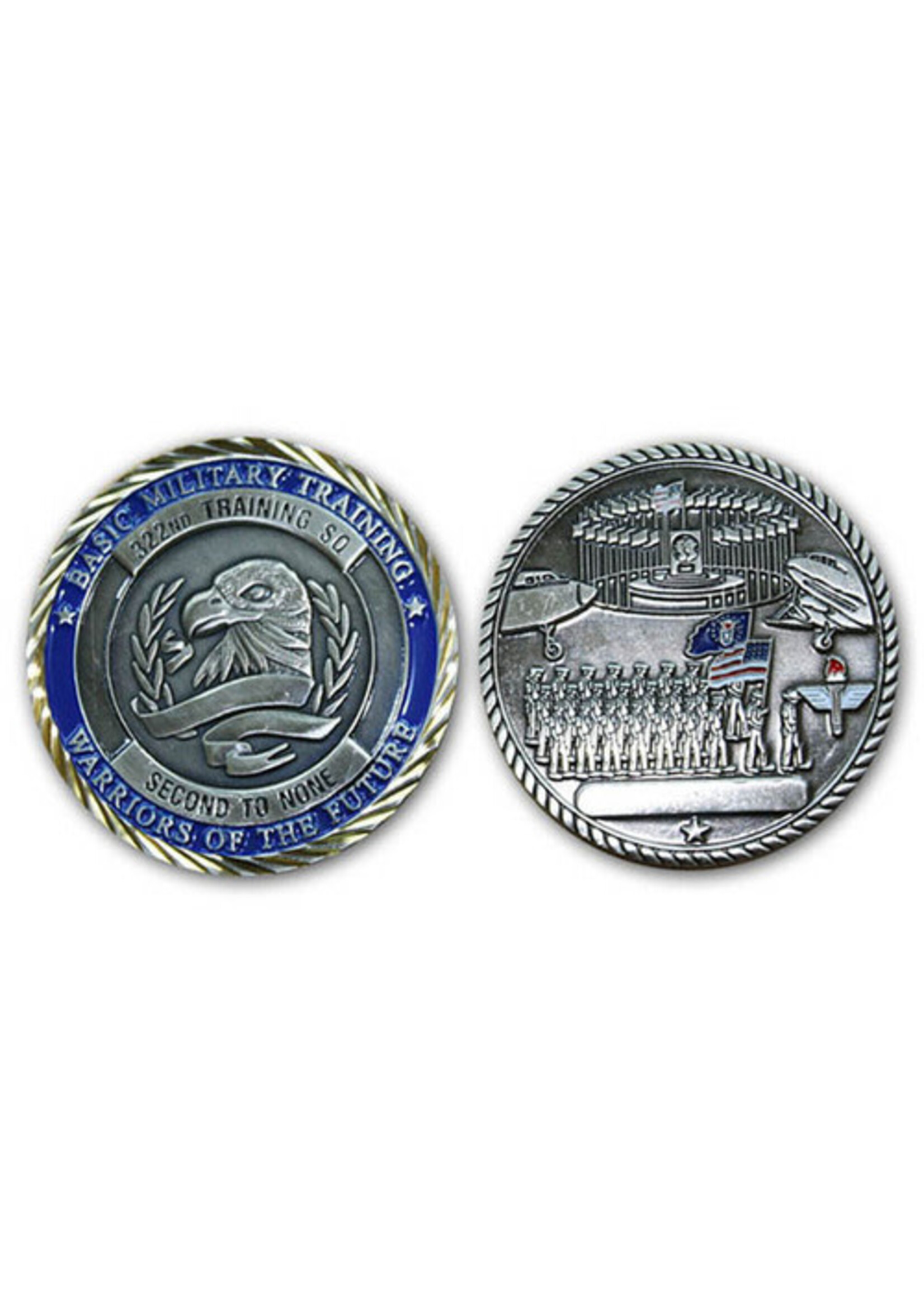 322nd Eagles Squadron Challenge Coin