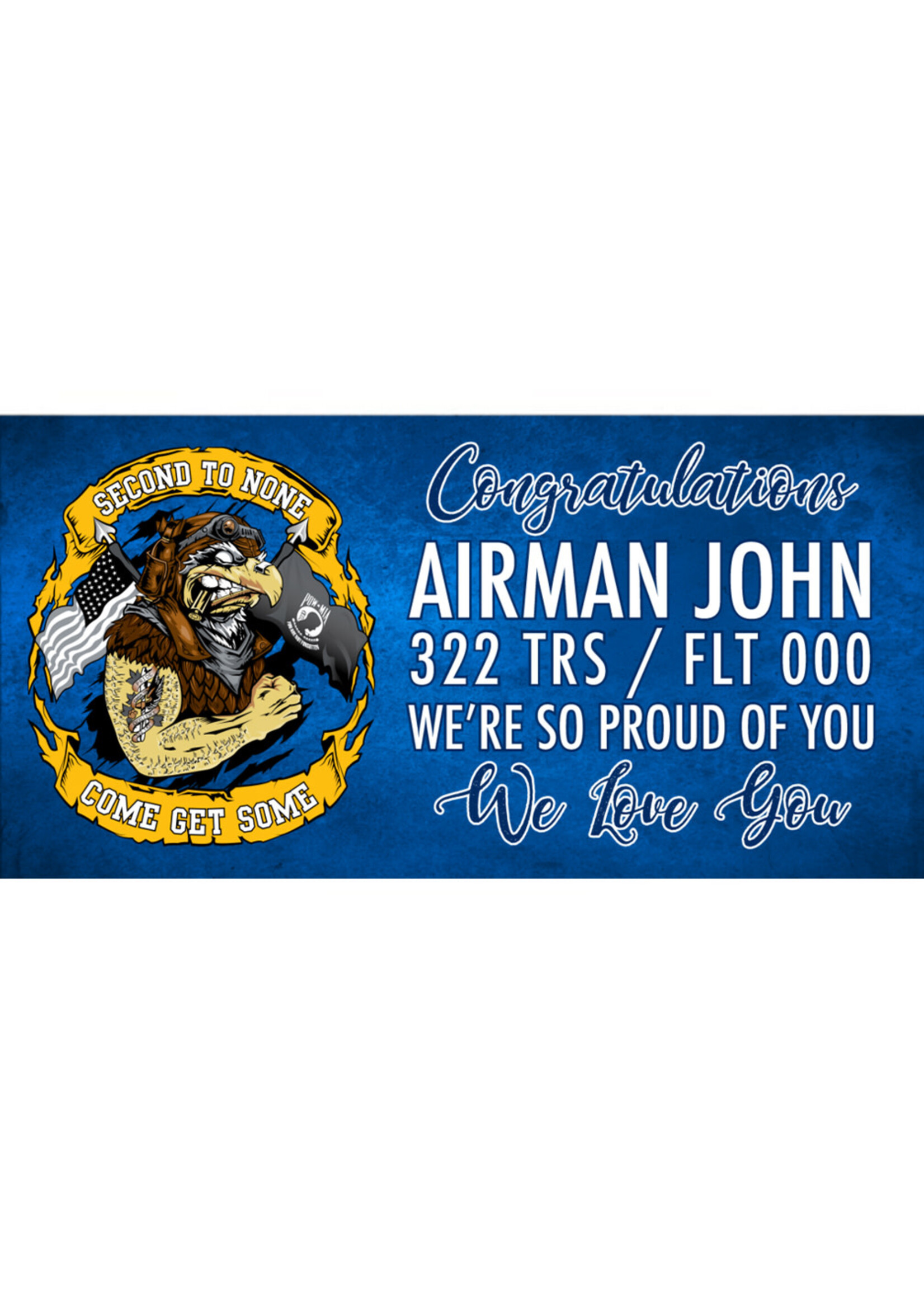 322nd Squadron Banner