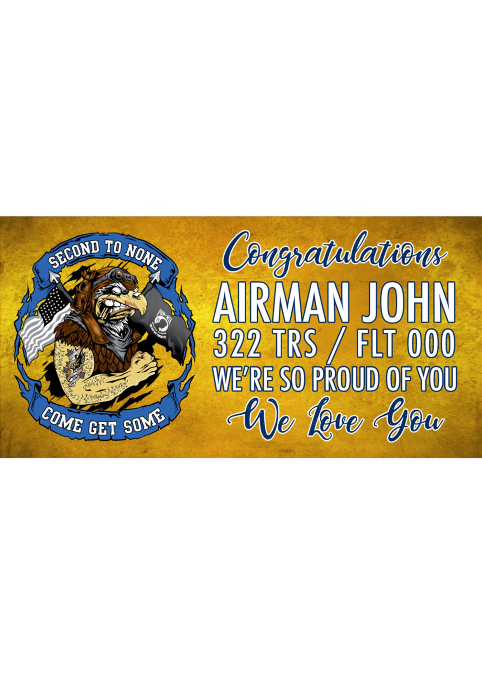 322nd Squadron Banner