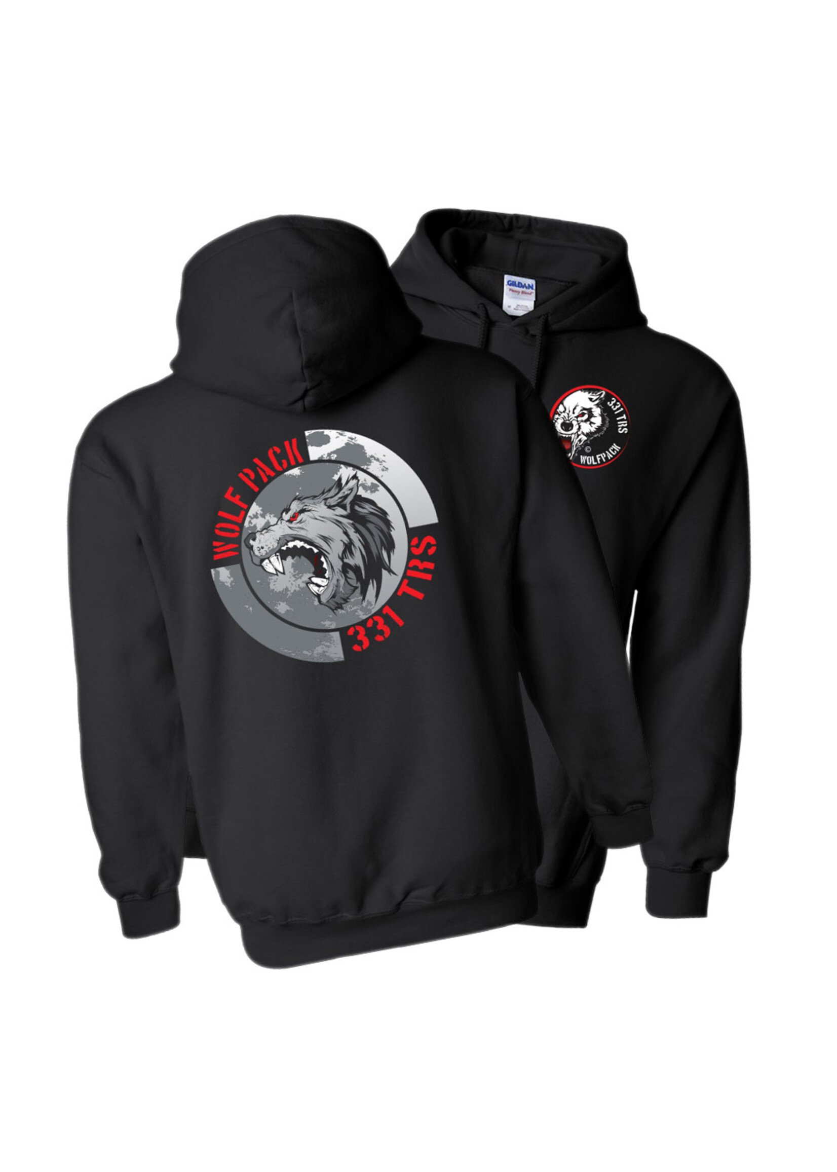331st Wolfpack Cotton Hoodie