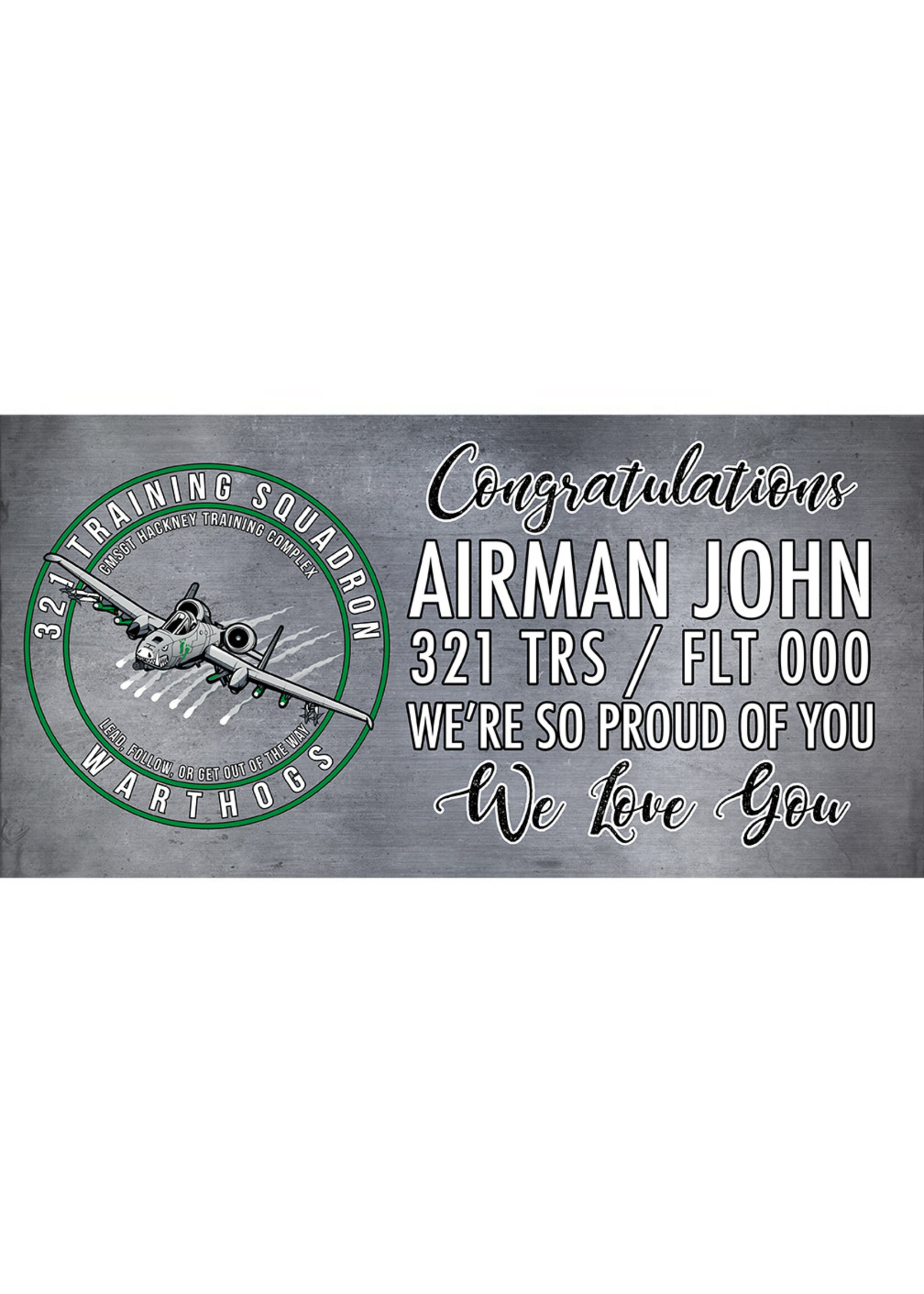 321st Squadron Banner