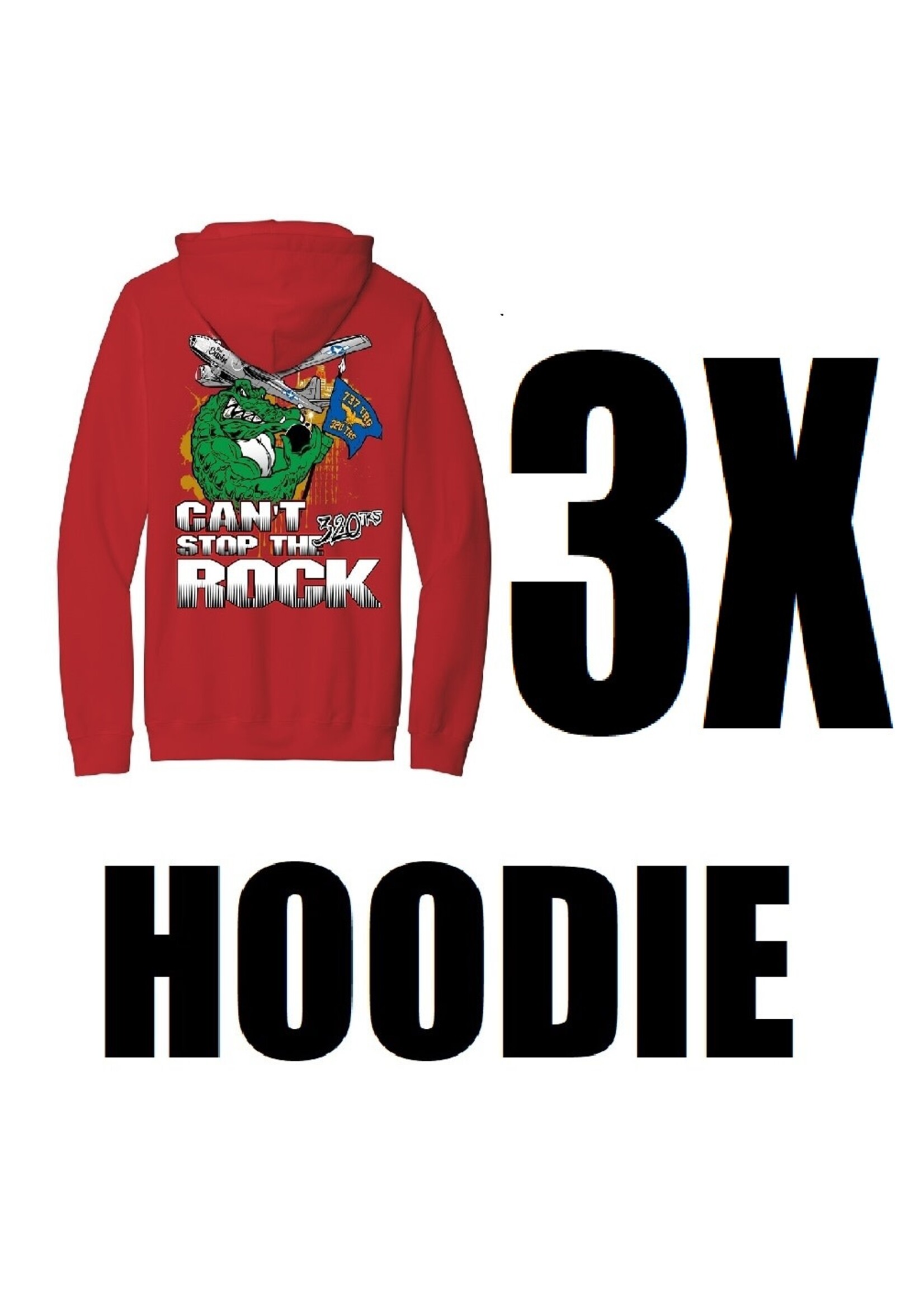 320th Gators Cotton Hoodie